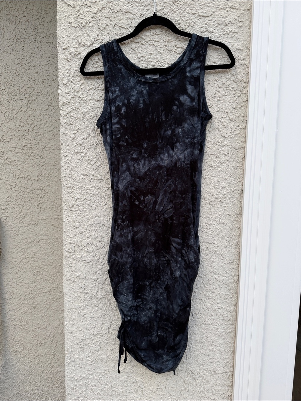 Olivia Rae Nlue Tie Dye Cinched Sides Tank Top  Dress Women's Size M NWT